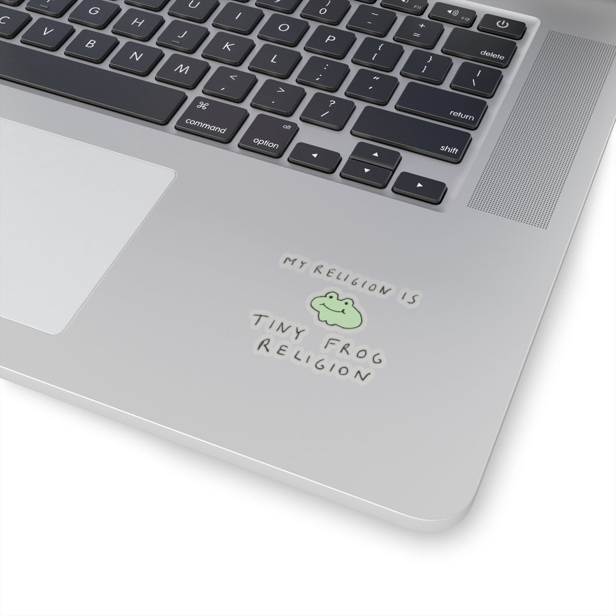 Tiny Frog Religion Sticker