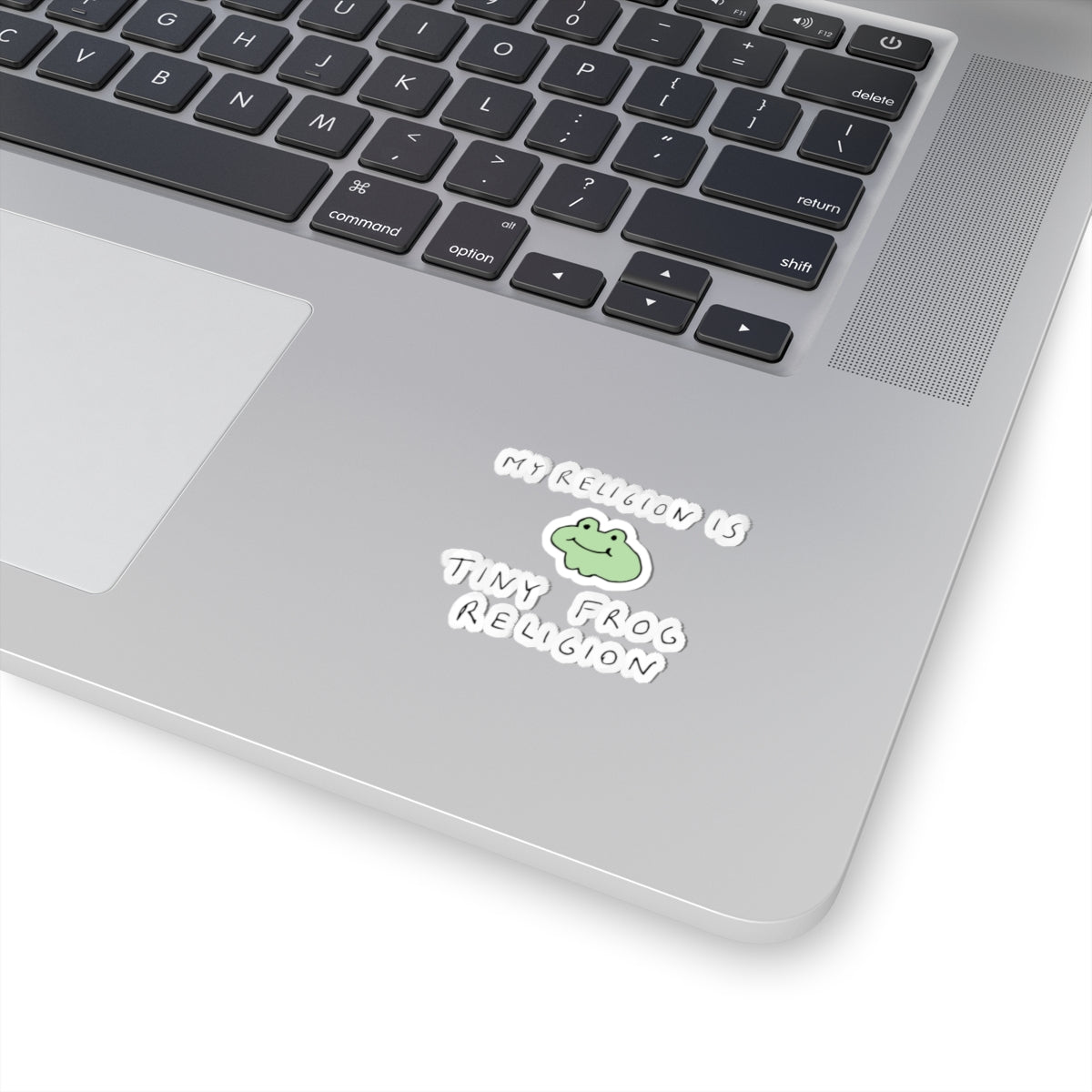 Tiny Frog Religion Sticker